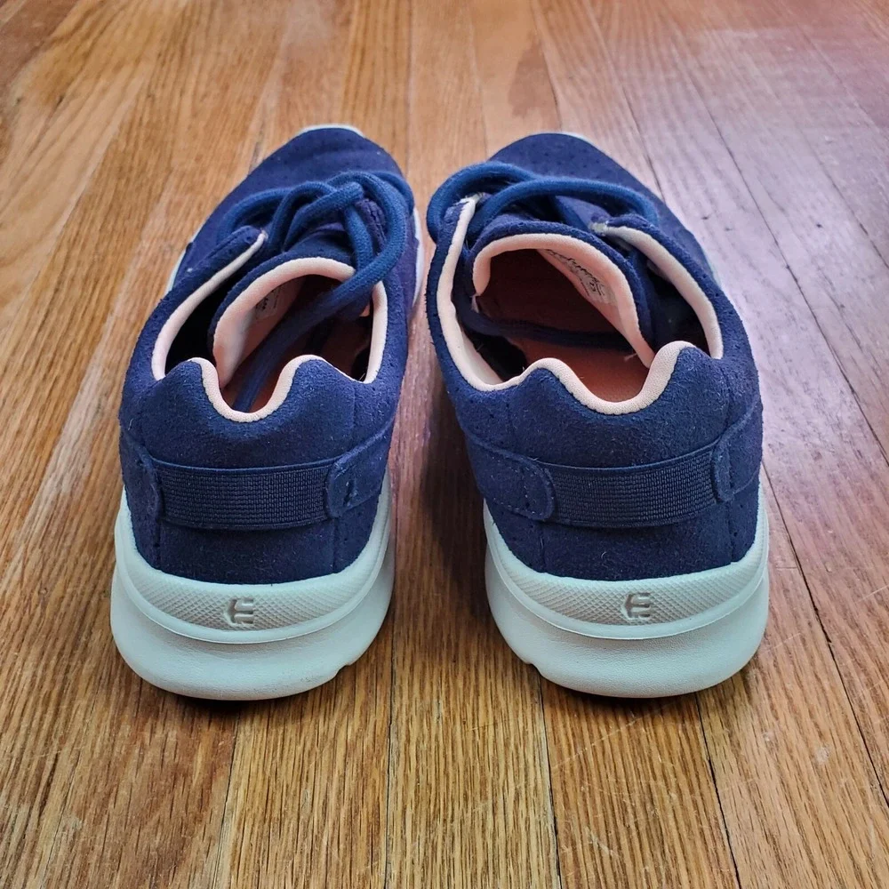Etnies Scout XT Womens Lace Up Shoes Sz 7 Skate Skateboarding Casual Navy Blue